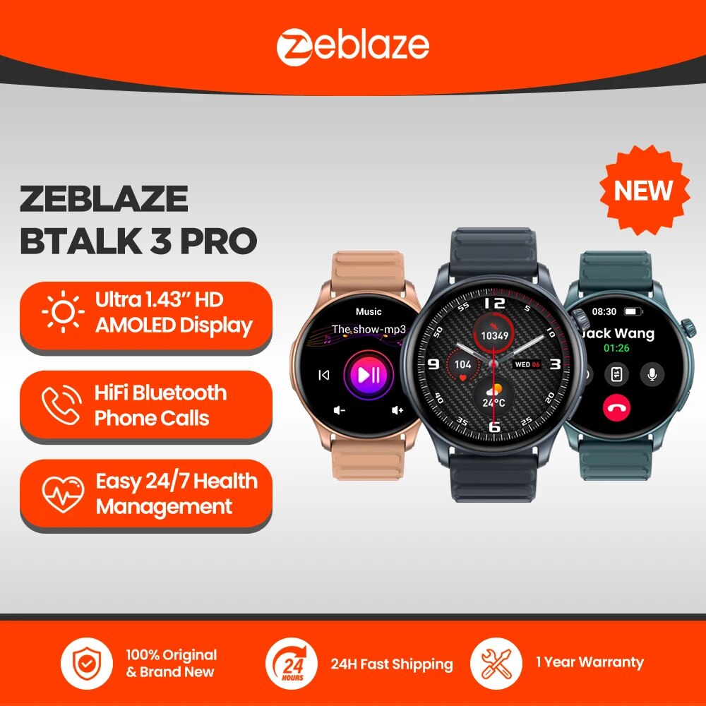 Smartwatch X2 - Neue Smartwatch Zeblaze Btalk 3 PRO