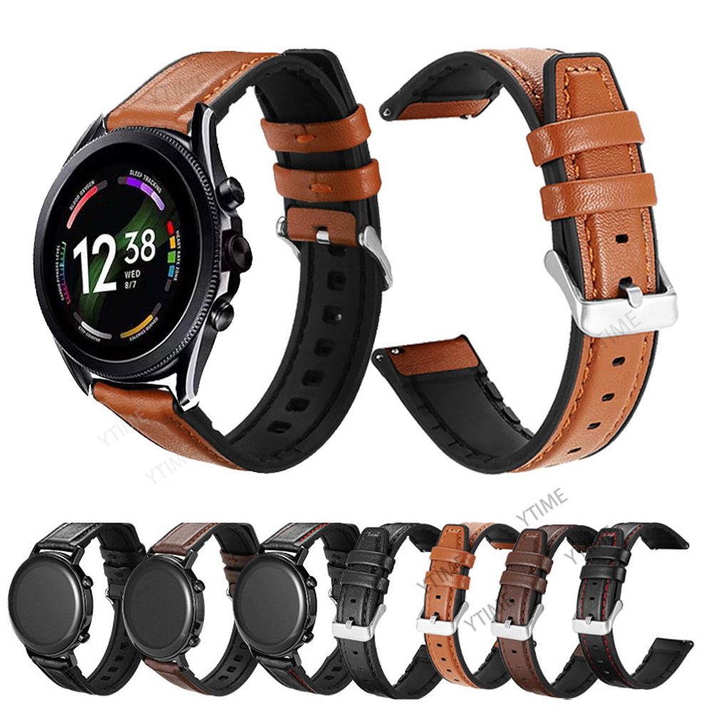 22 mm Silikon-Lederband für Fo – Fossil Smartwatch Accessories Bewertung und Preis